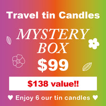 Load image into Gallery viewer, Mystery Box【Tin candles×6】🎁 🥳