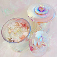 Load image into Gallery viewer, Aurora hologram XL Jar Beach 🌈🧚♀️ 【Double wicks】Choose fragrance