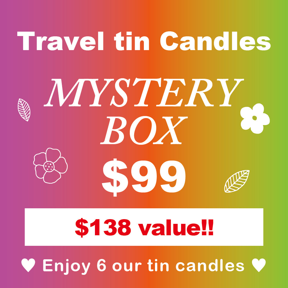 Mystery Box【Tin candles×6】🎁 🥳