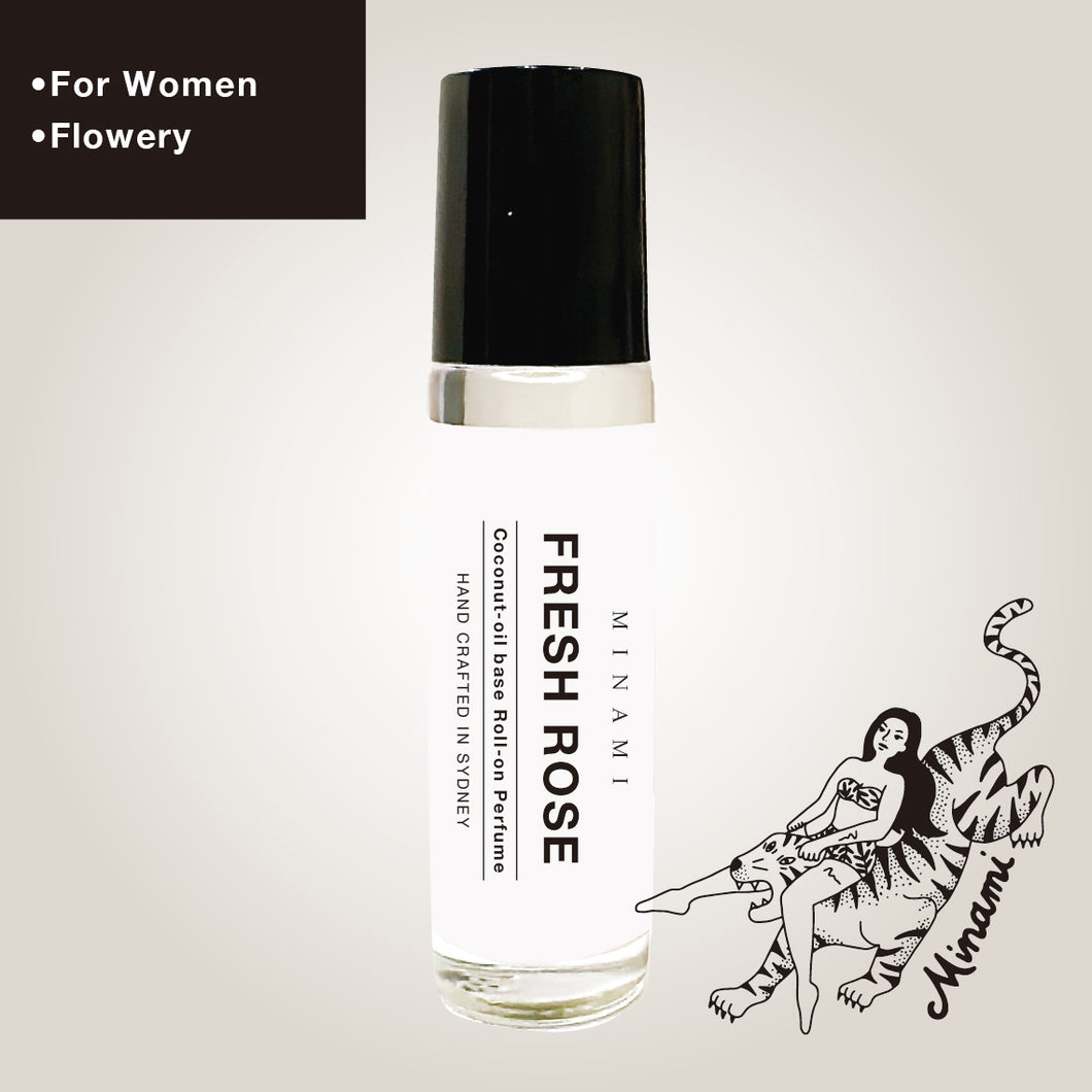 FRESH ROSE Roll-On Oil Perfume