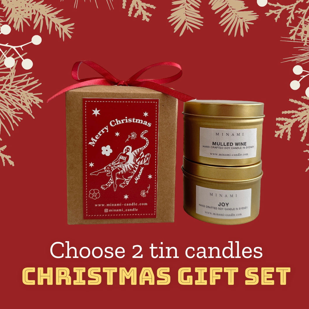 2 travel tin candles box set 🎁  Choose fragrance
