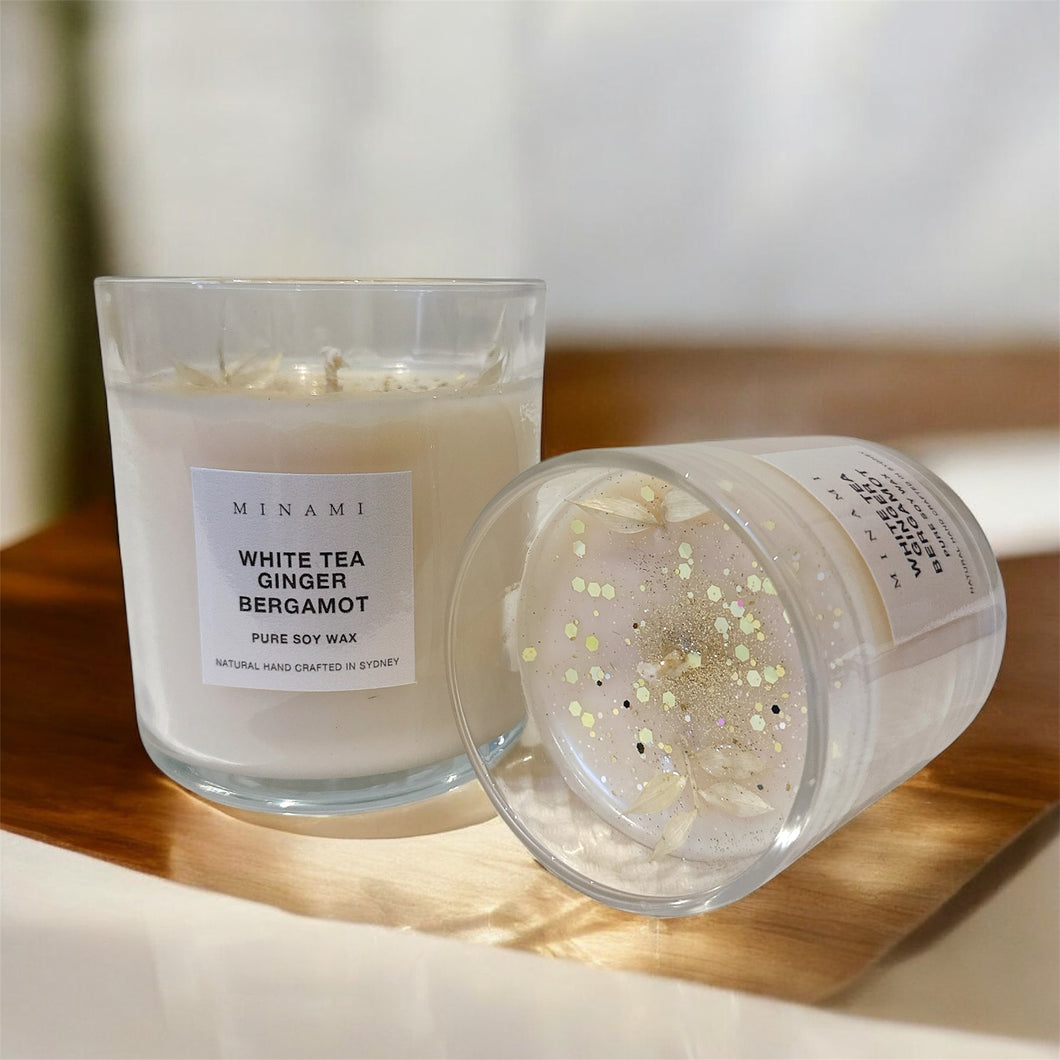 🆕 WHITE TEA GINGER & BERGAMOT