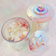 Load image into Gallery viewer, Aurora hologram XL Jar Beach 🌈🧚‍♀️ 【Double wicks】Choose fragrance

