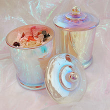 Load image into Gallery viewer, Aurora hologram XL Jar B 🎄🎅 【Double wicks】Choose fragrance
