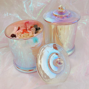 Aurora hologram XL Jar B 🎄🎅 【Double wicks】Choose fragrance